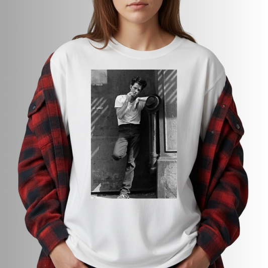 Retro Tom Waits - Upside Down Inspired Unisex Comfort Colors Shirt | Vintage 80s Music Homage Tee & Sweatshirt
