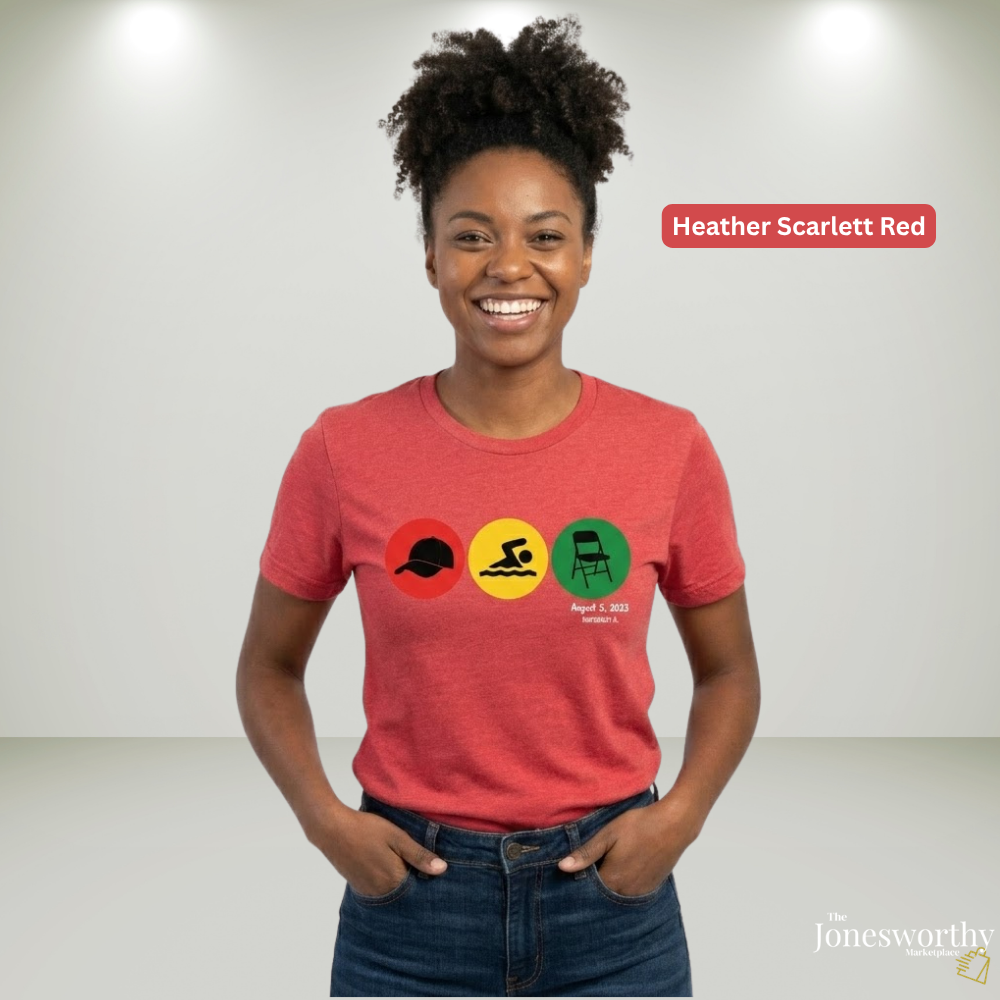 Montgomery Riverfront Brawl Icons Shirt | Hat Swimmer Chair Tee | Black Culture Unity Shirt | Unisex Dry-Blend Gildan 8000
