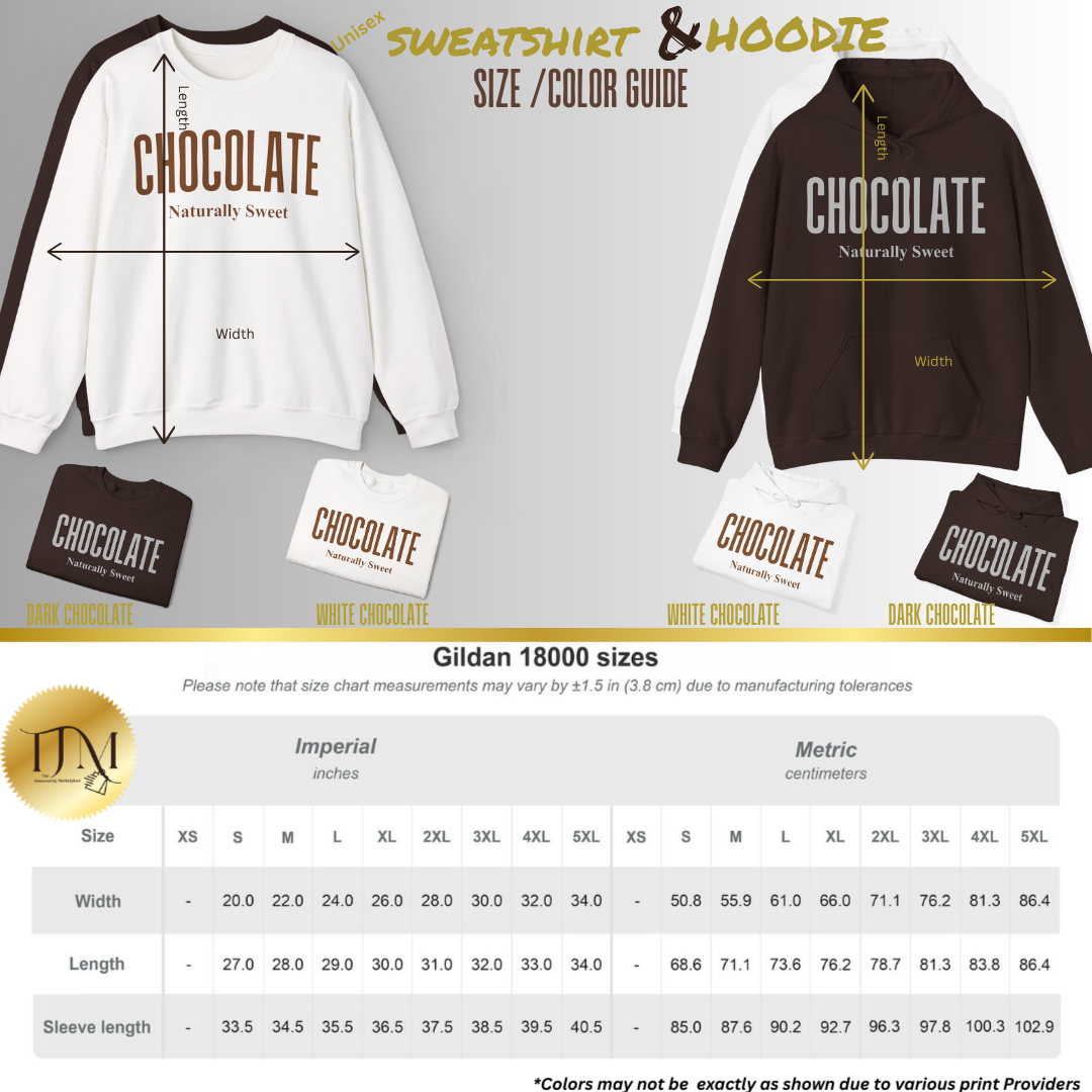 Chocolate Naturally Sweet Shirt, Unisex Tee Crewneck, V-neck, Sweatshirt or Hoodie, Brown Aesthetic, Chocolate Lovers, Minimalist Graphic