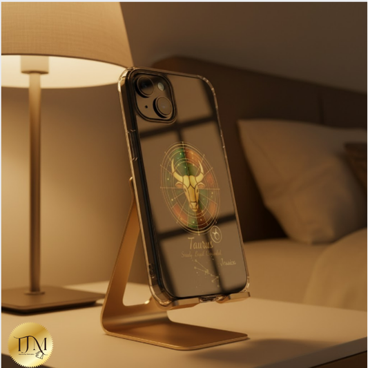 Zodiac iPhone 14 | 14 pro | 14 Pro plus |14 Pro Max Case MagSafe: Faux Stained Glass, Personalized Name