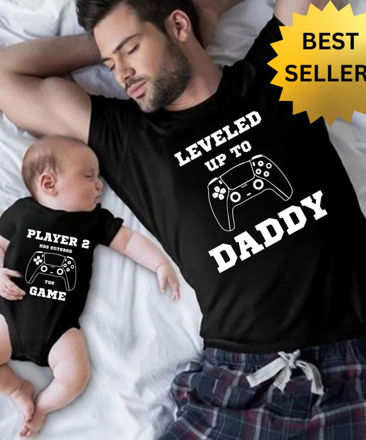 LEVELED - UP GAMER DADDY & ME | DUO SET