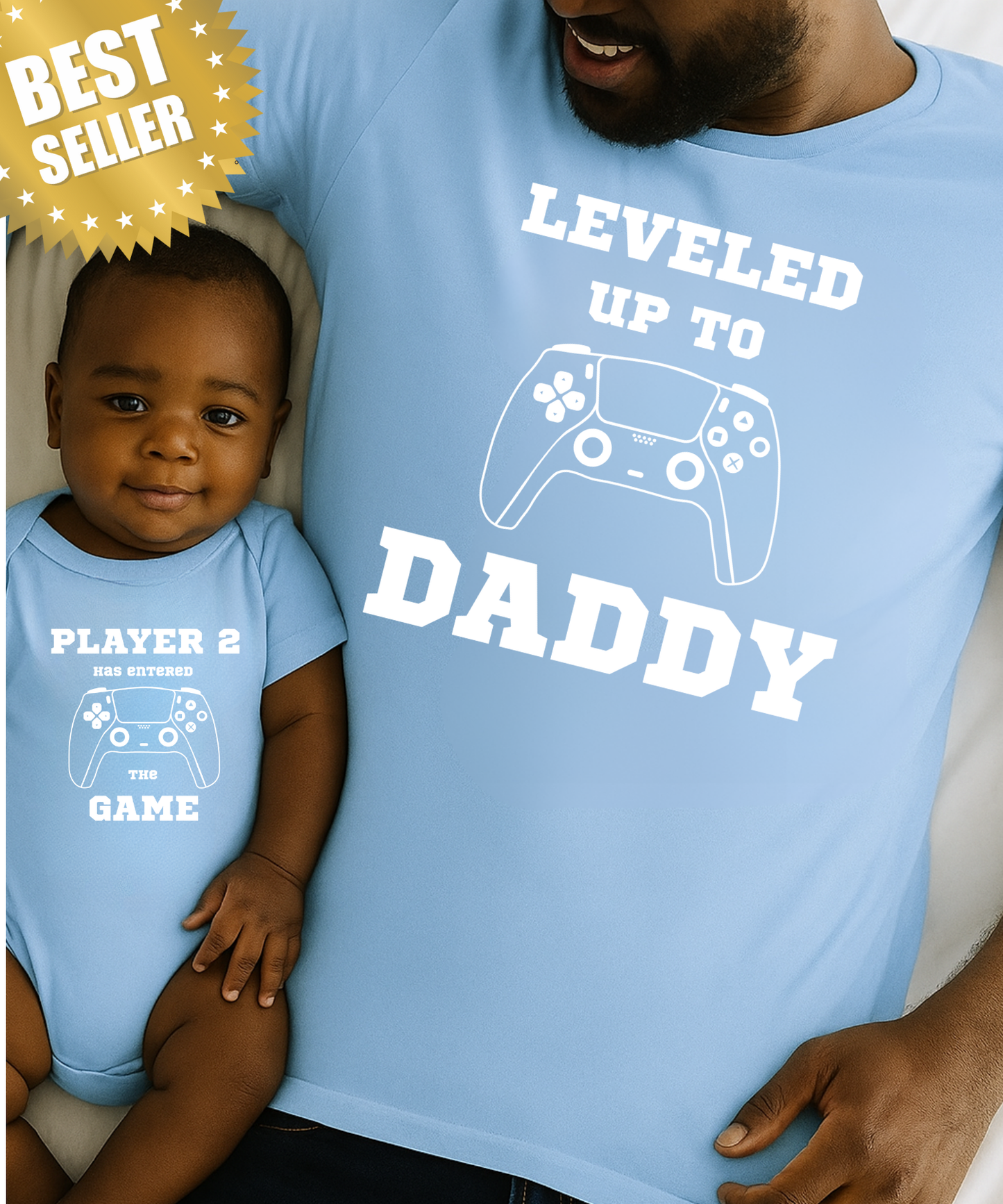 LEVELED - UP GAMER DADDY & ME | DUO SET