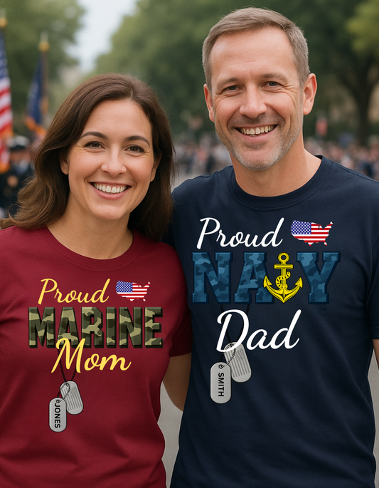 Proud Patriot Tee | Personalized
