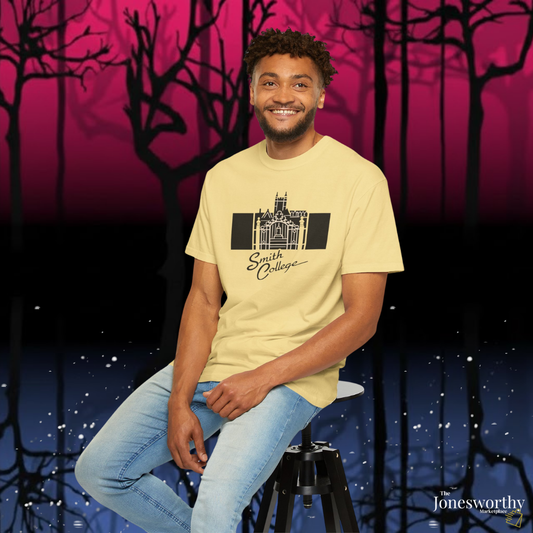 Smith College Retro Campus Comfort Colors Shirt | Vintage Upside Down Inspired Tee & Sweatshirt