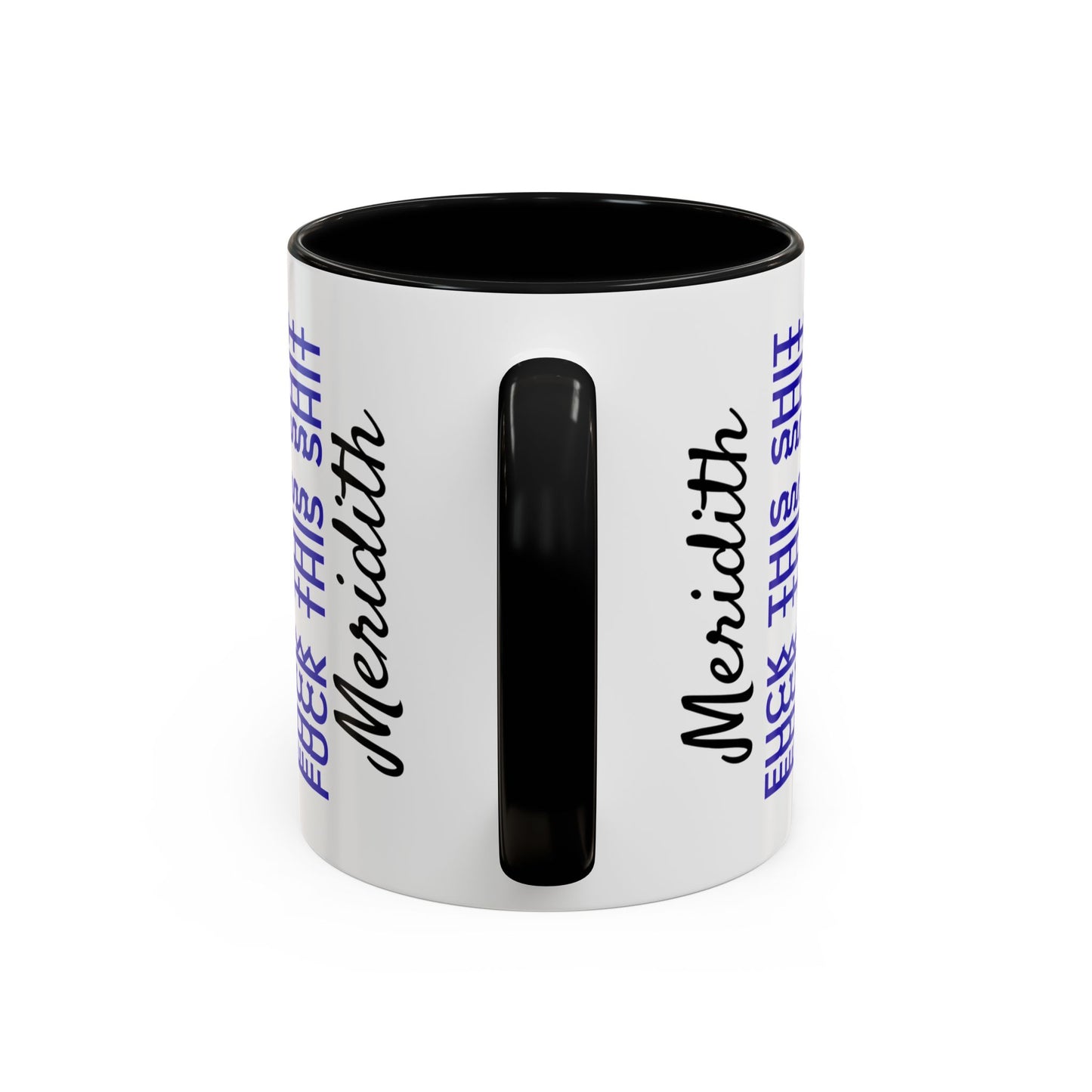 Hidden Swear Message Mug – “Fuck This Shit” | Funny Office Coffee Cup |Gift for Coworkers, Friends & Retirements| White Elephant