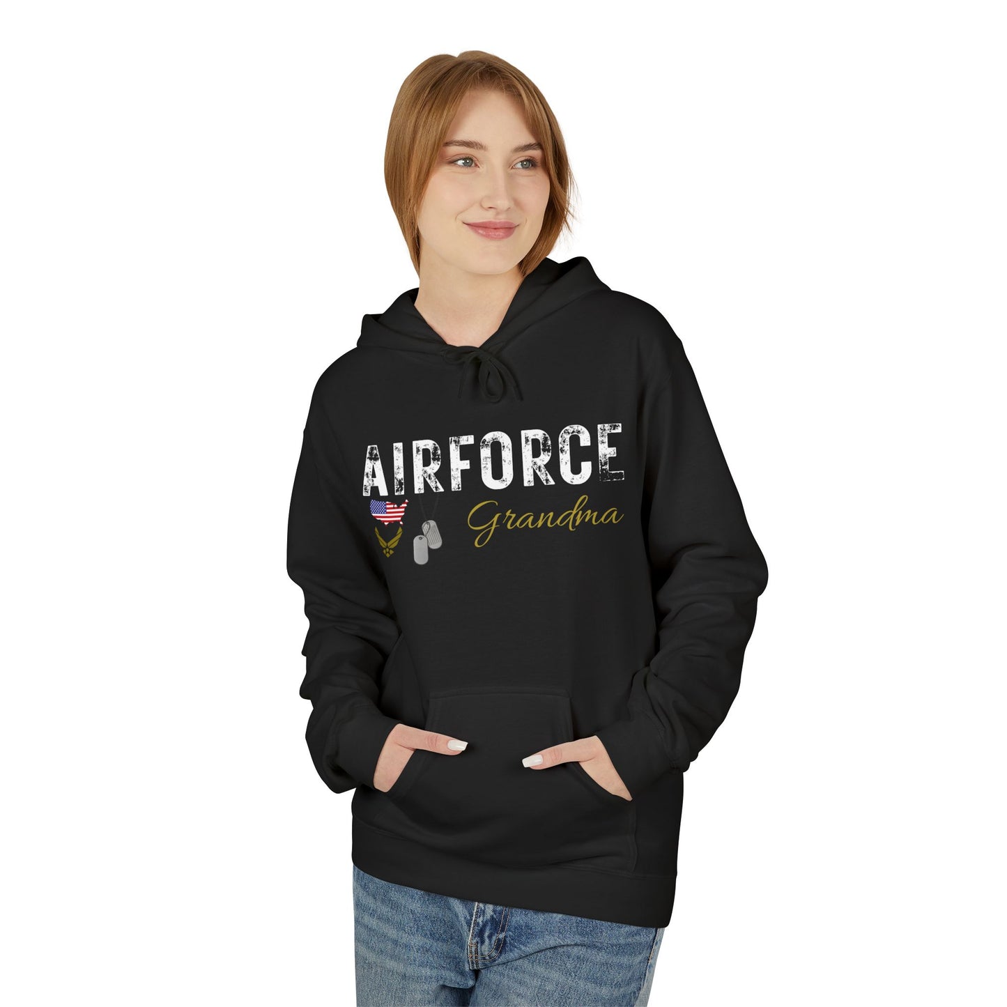 Personalized Air Force Family Support Tee, Sweatshirt & Hoodie Collection | Custom Military Apparel for Air Force Families