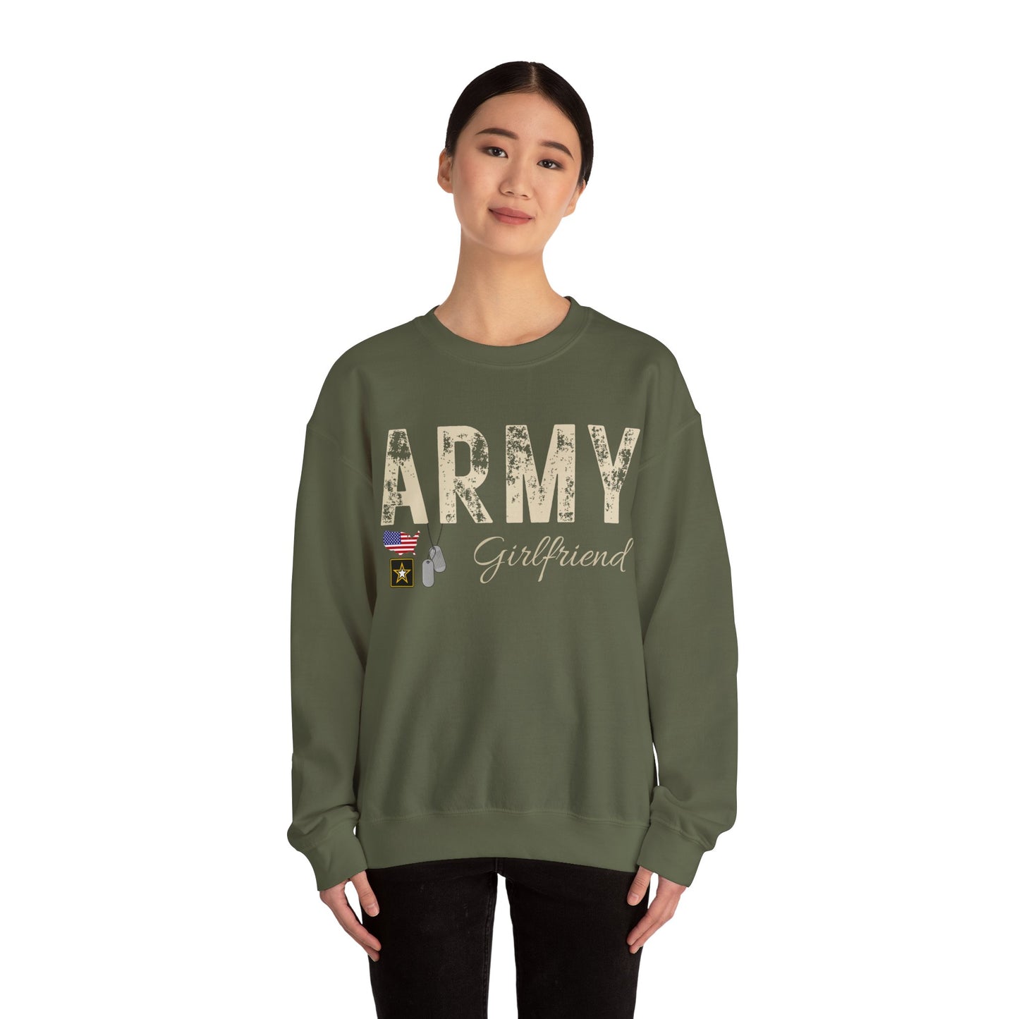 Personalized Army Family Support Tee, Sweatshirt & Hoodie Collection | Custom Military Apparel for Army Families