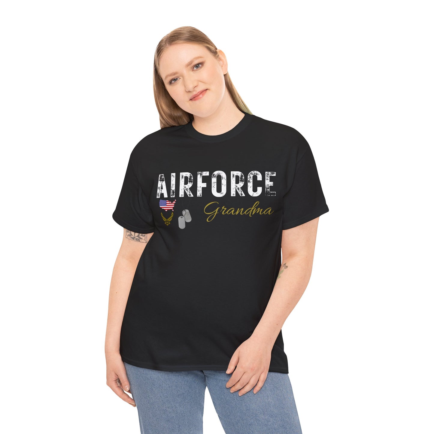 Personalized Air Force Family Support Tee, Sweatshirt & Hoodie Collection | Custom Military Apparel for Air Force Families