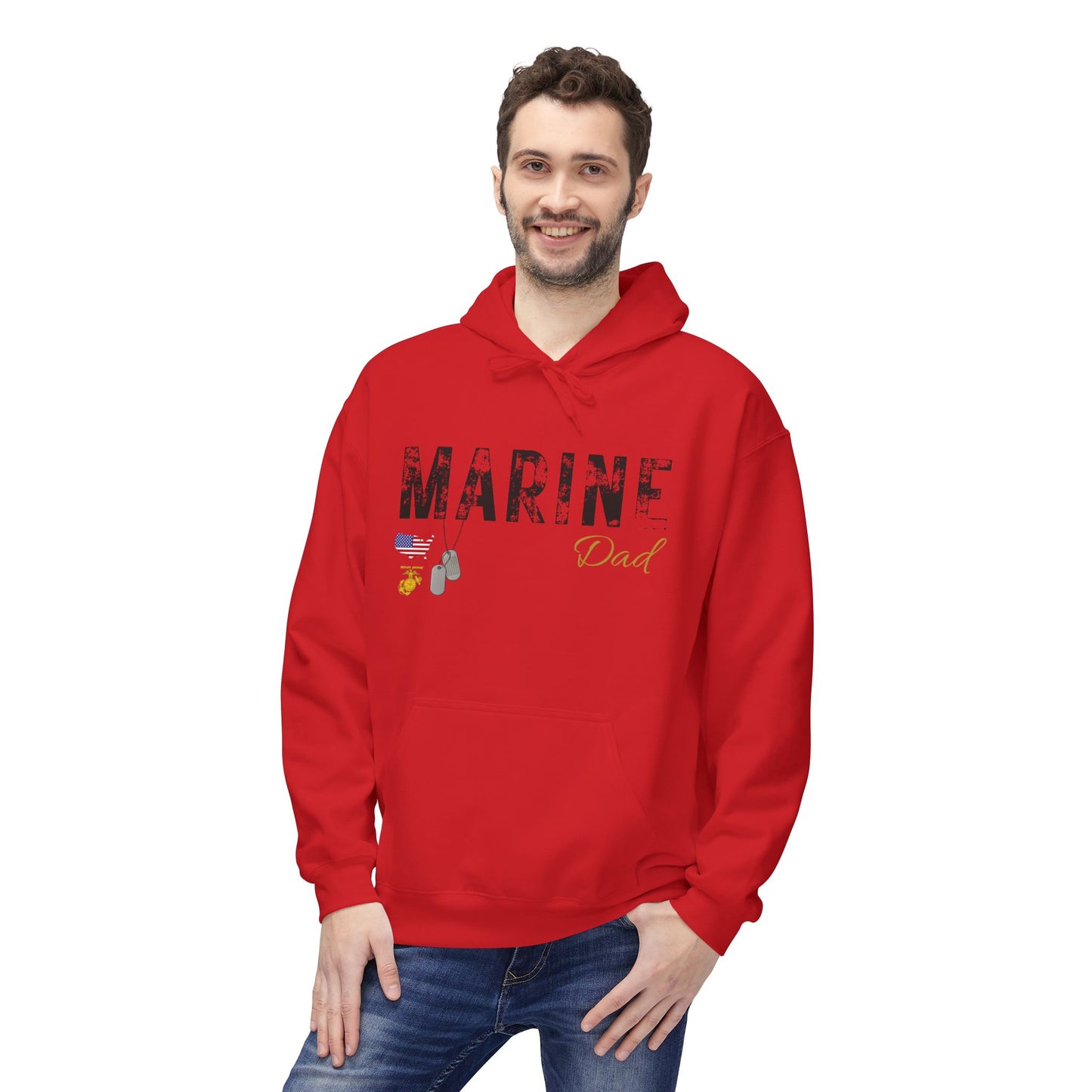 Personalized Marine Family Support Tee, Sweatshirt & Hoodie Collection | Custom Military Apparel for Marine Families