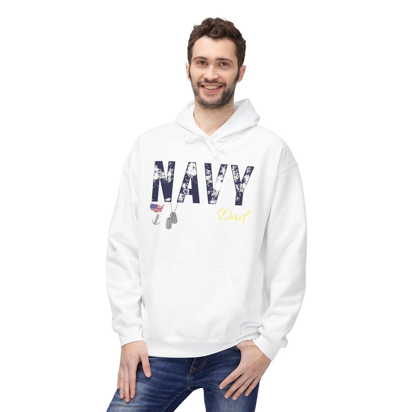 Personalized Navy Family Support Tee, Sweatshirt & Hoodie Collection | Custom Military Apparel for Navy Families