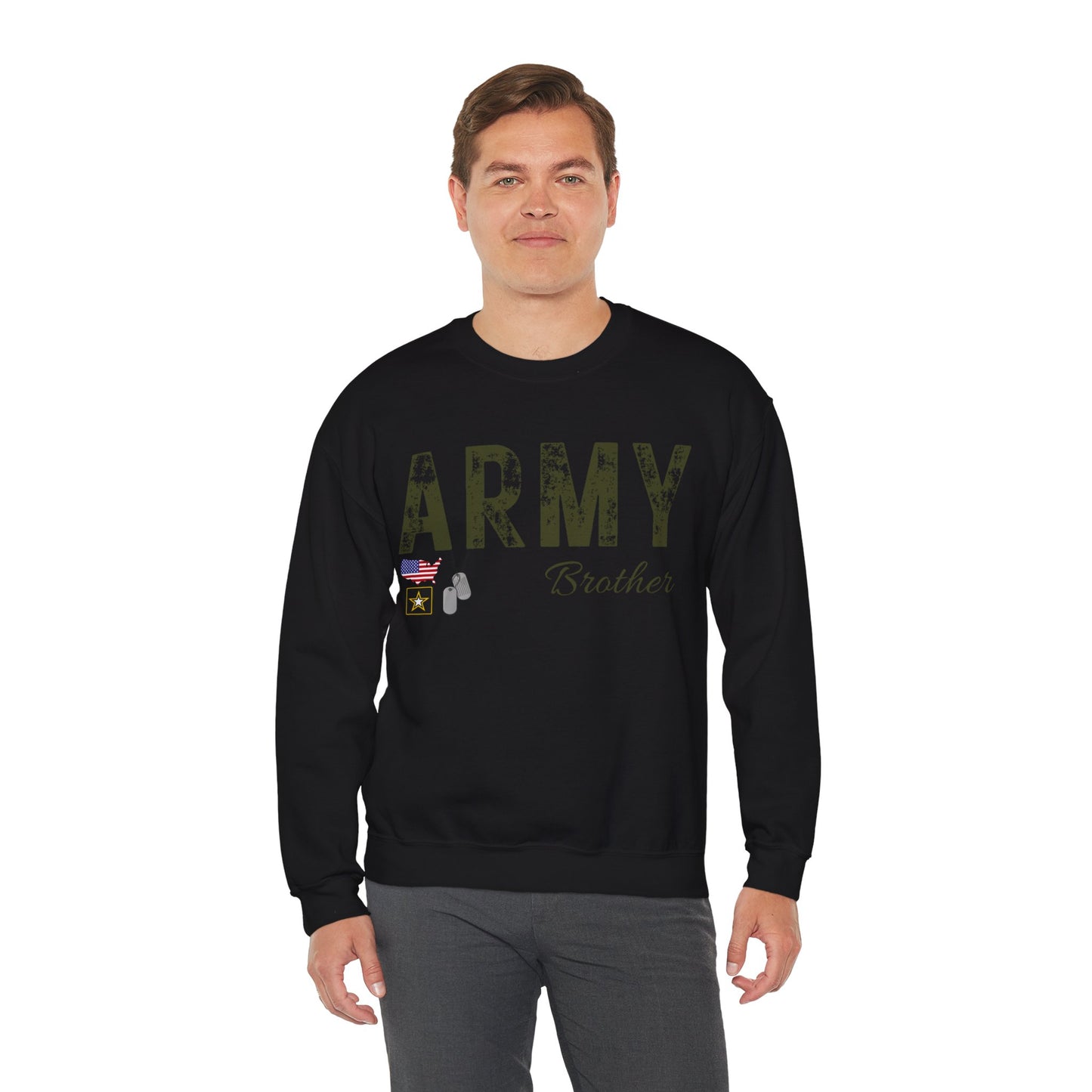 Personalized Army Family Support Tee, Sweatshirt & Hoodie Collection | Custom Military Apparel for Army Families