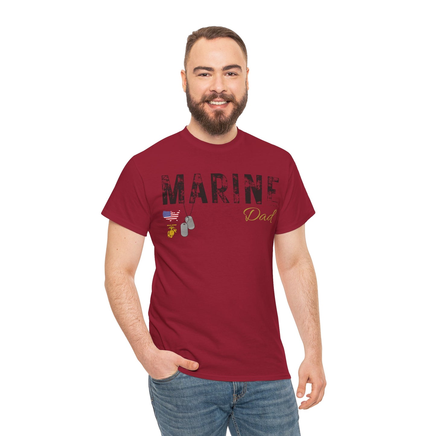 Personalized Marine Family Support Tee, Sweatshirt & Hoodie Collection | Custom Military Apparel for Marine Families
