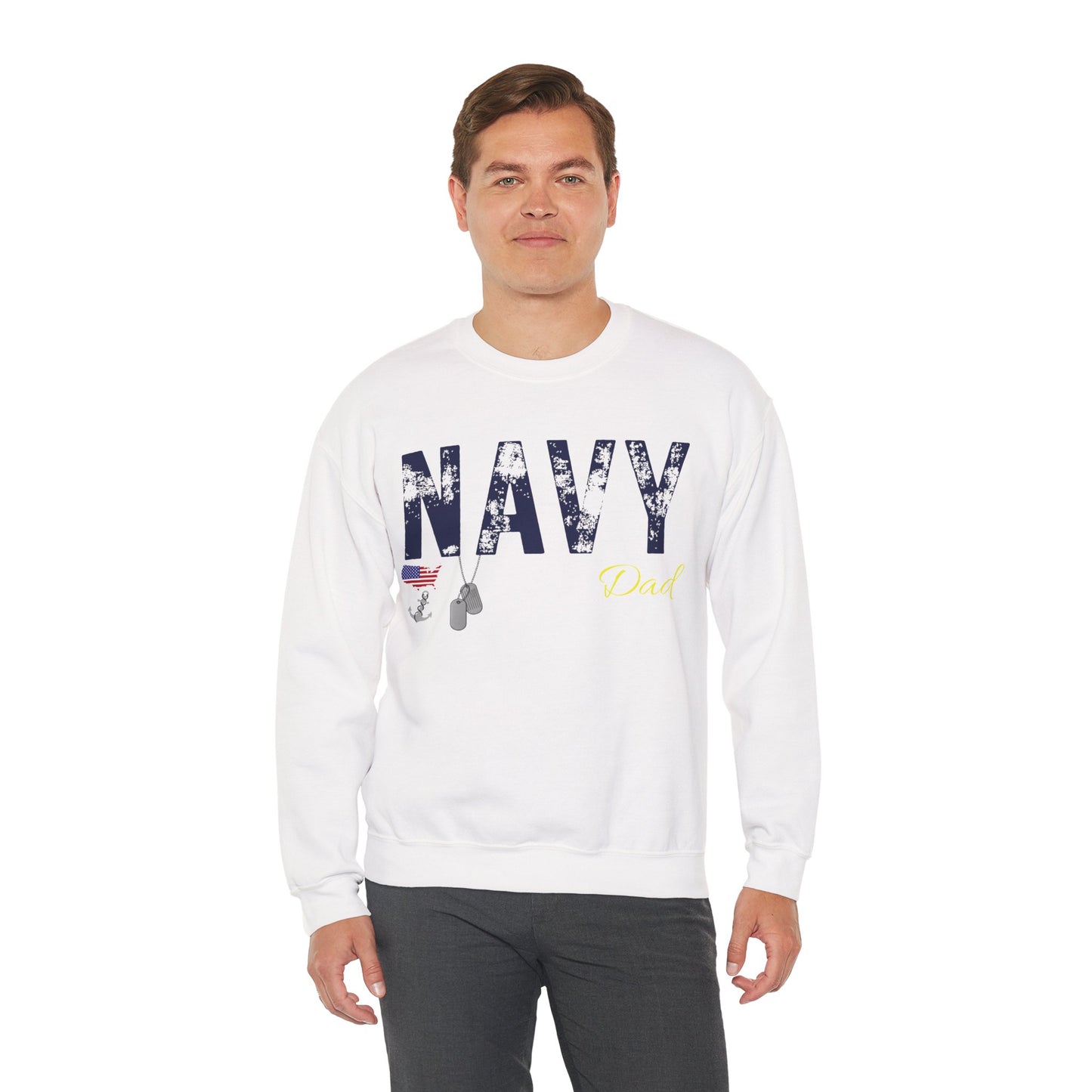 Personalized Navy Family Support Tee, Sweatshirt & Hoodie Collection | Custom Military Apparel for Navy Families