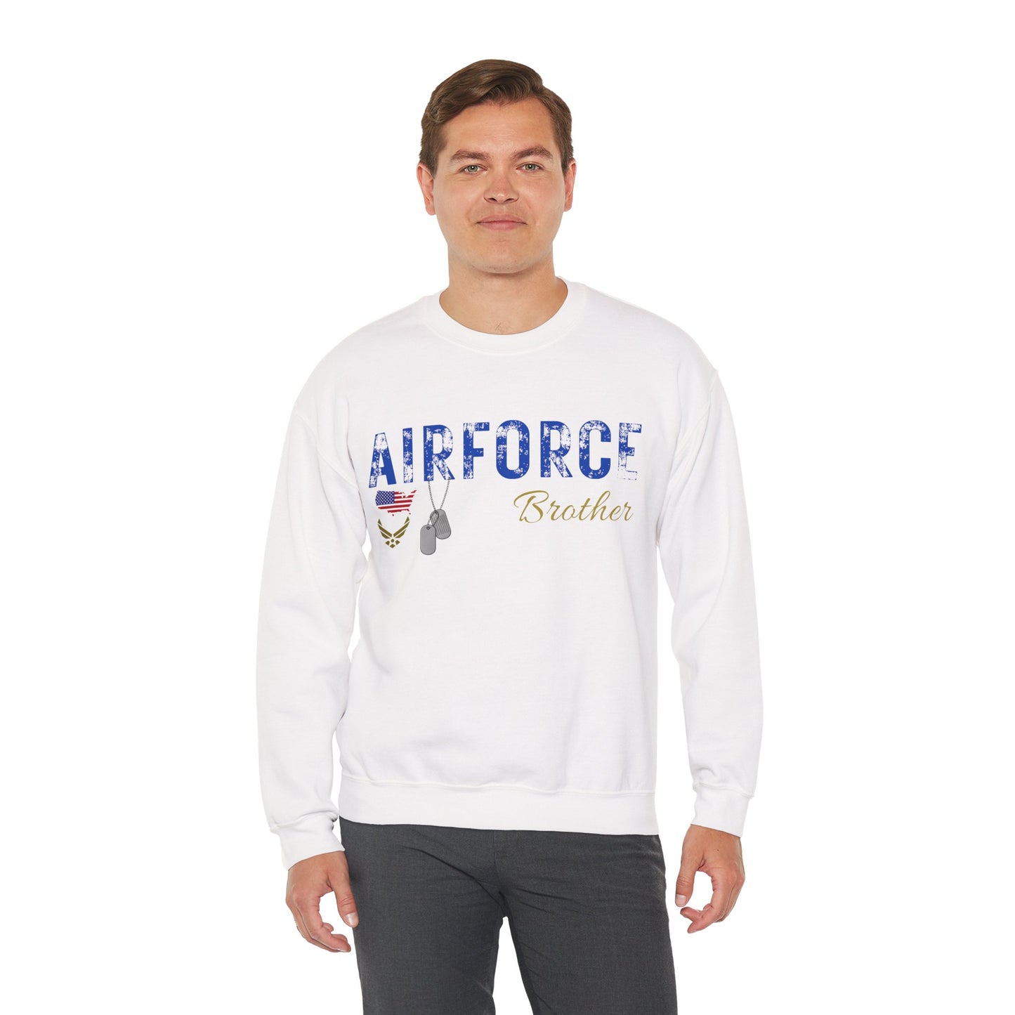Personalized Air Force Family Support Tee, Sweatshirt & Hoodie Collection | Custom Military Apparel for Air Force Families
