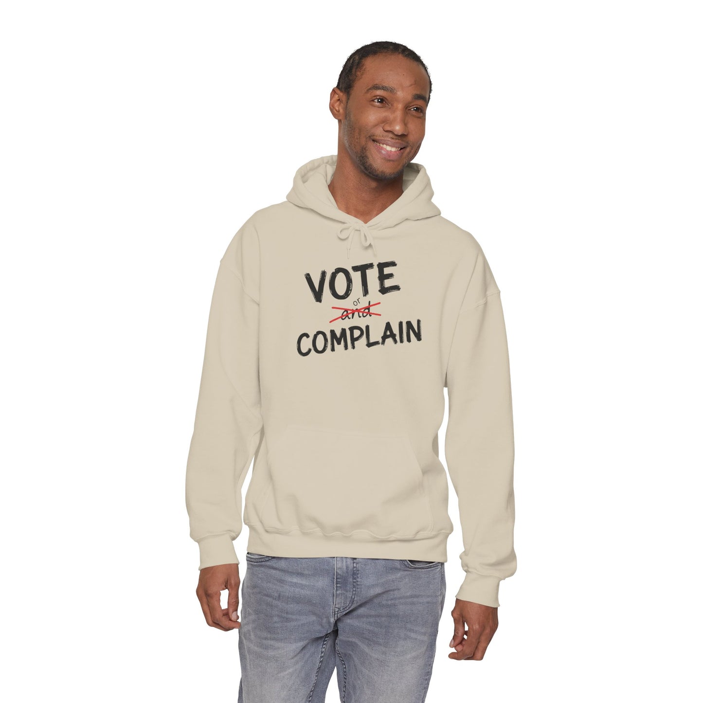 Vote or Complain Shirt – Unisex Tee, V-Neck, Sweatshirt, or Hoodie | Political Graphic Tee | Civic Engagement Shirt