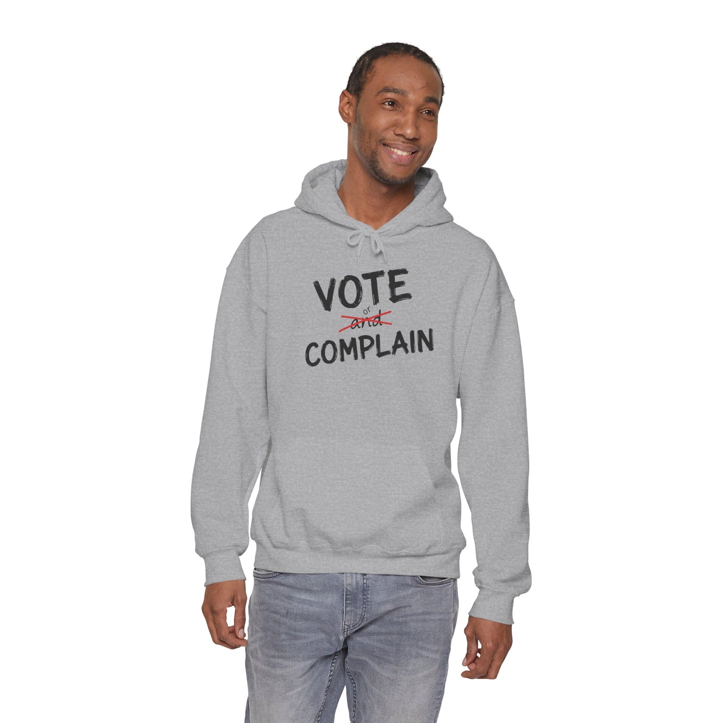 Vote or Complain Shirt – Unisex Tee, V-Neck, Sweatshirt, or Hoodie | Political Graphic Tee | Civic Engagement Shirt