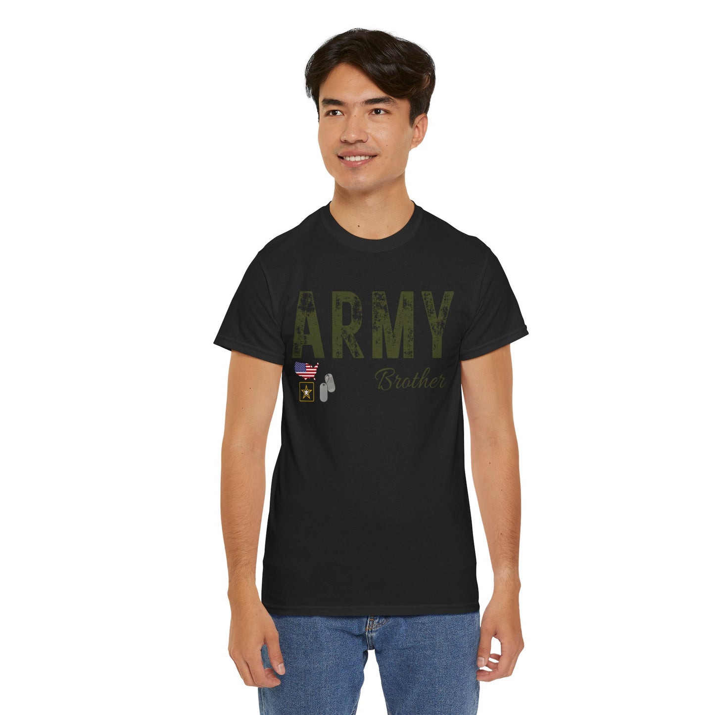 Personalized Army Family Support Tee, Sweatshirt & Hoodie Collection | Custom Military Apparel for Army Families