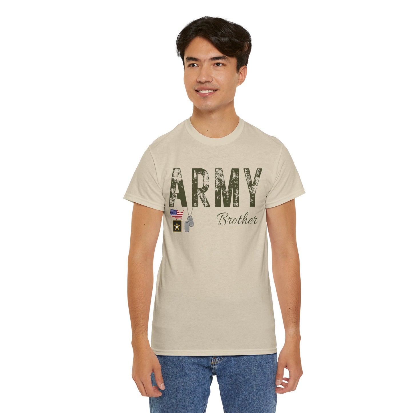 Personalized Army Family Support Tee, Sweatshirt & Hoodie Collection | Custom Military Apparel for Army Families