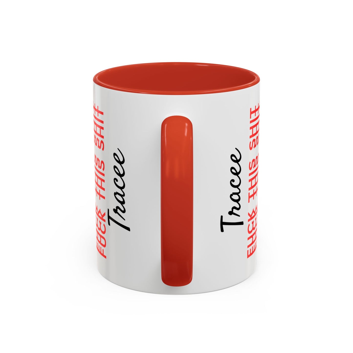 Hidden Swear Message Mug – “Fuck This Shit” | Funny Office Coffee Cup |Gift for Coworkers, Friends & Retirements| White Elephant