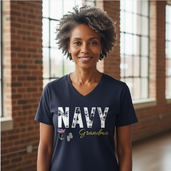 Personalized Navy Family Support Tee, Sweatshirt & Hoodie Collection | Custom Military Apparel for Navy Families