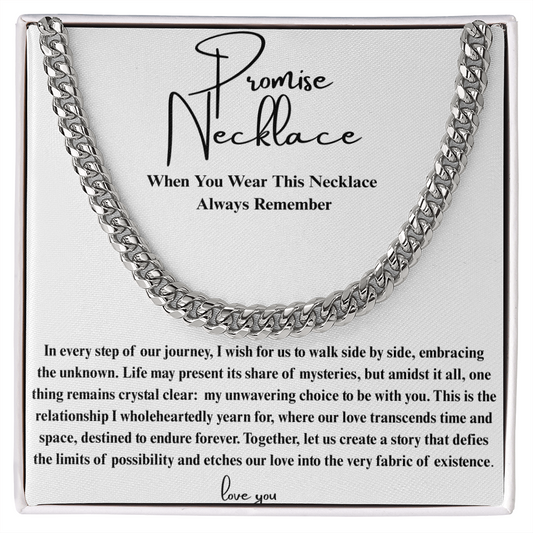 Unbreakable Bond Cuban Link | Promise Necklace