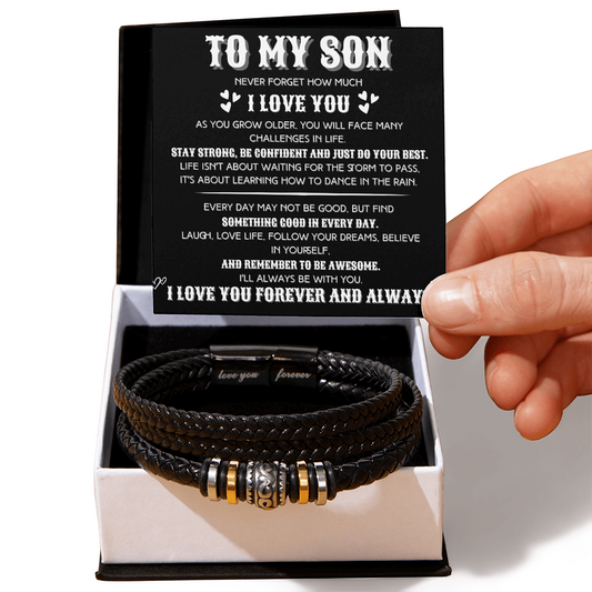 Legacy Bond Bracelet | To My Son