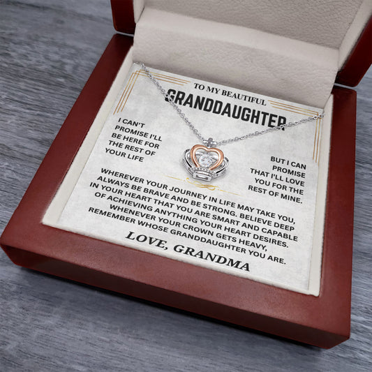 CROWNED IN GRANDMA'S LOVE | ROYAL NECKLACE