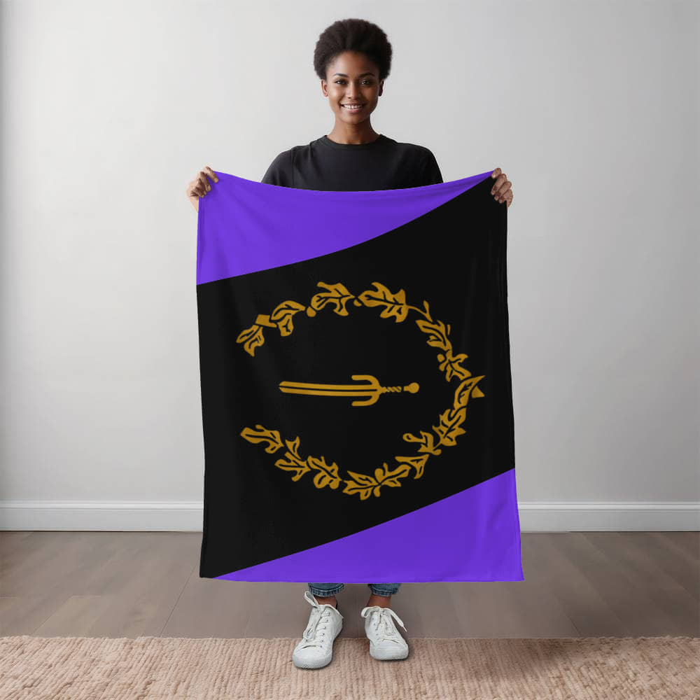 Black American Heritage Flag Mink Touch Fleece Blanket | Luxurious Mink Touch Throw | Cultural Pride Blanket | SOULAAN Collection