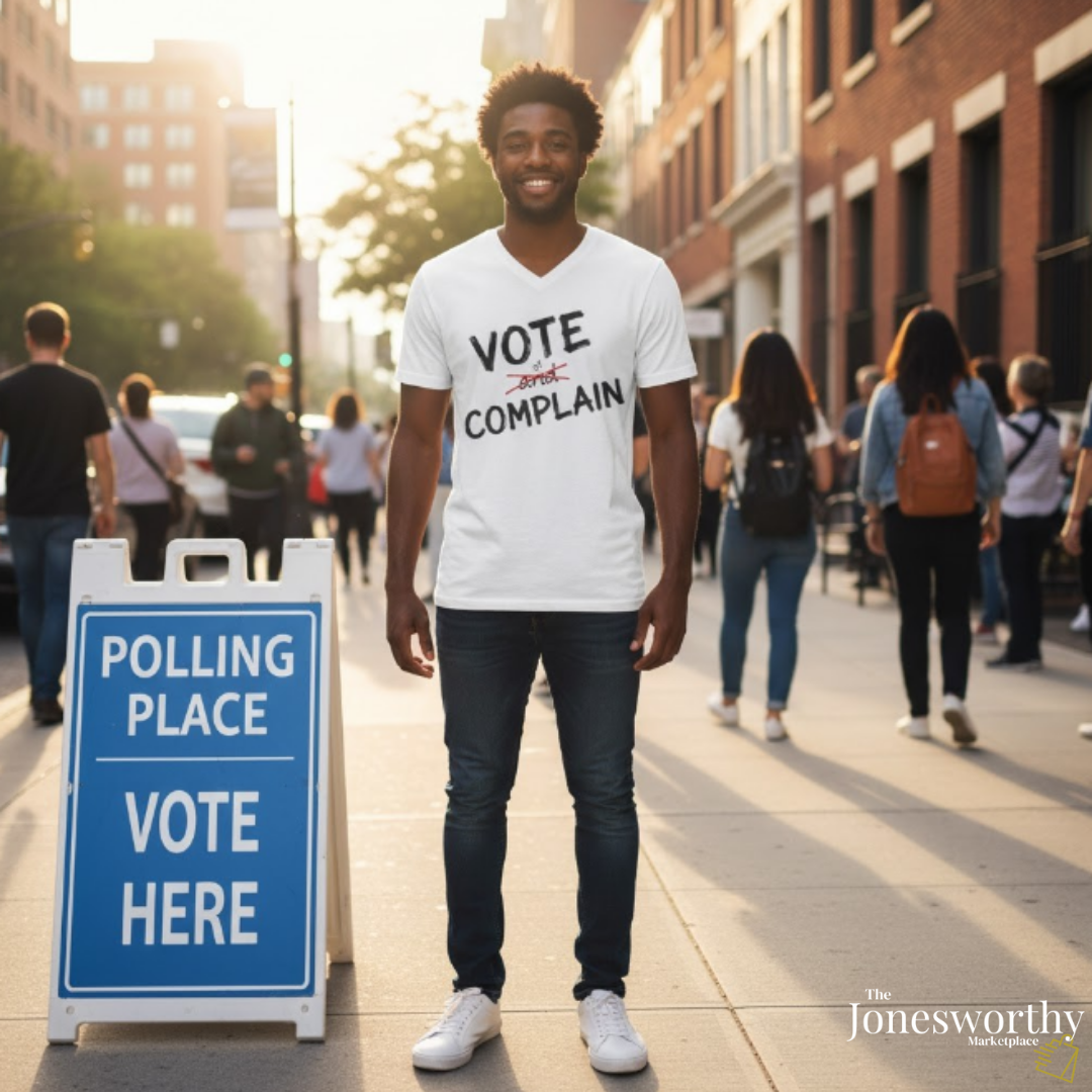 Vote or Complain Shirt – Unisex Tee, V-Neck, Sweatshirt, or Hoodie | Political Graphic Tee | Civic Engagement Shirt