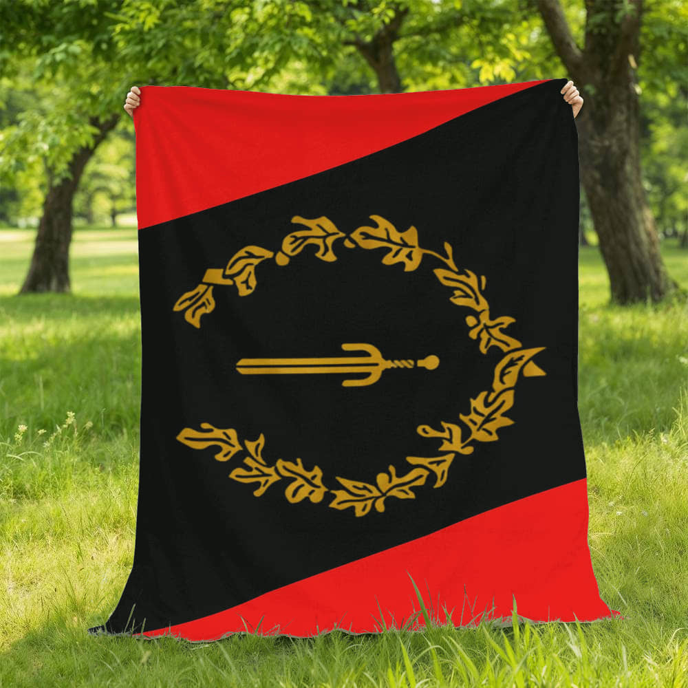 Black American Heritage Flag Mink Touch Fleece Blanket | Luxurious Mink Touch Throw | Cultural Pride Blanket | SOULAAN Collection