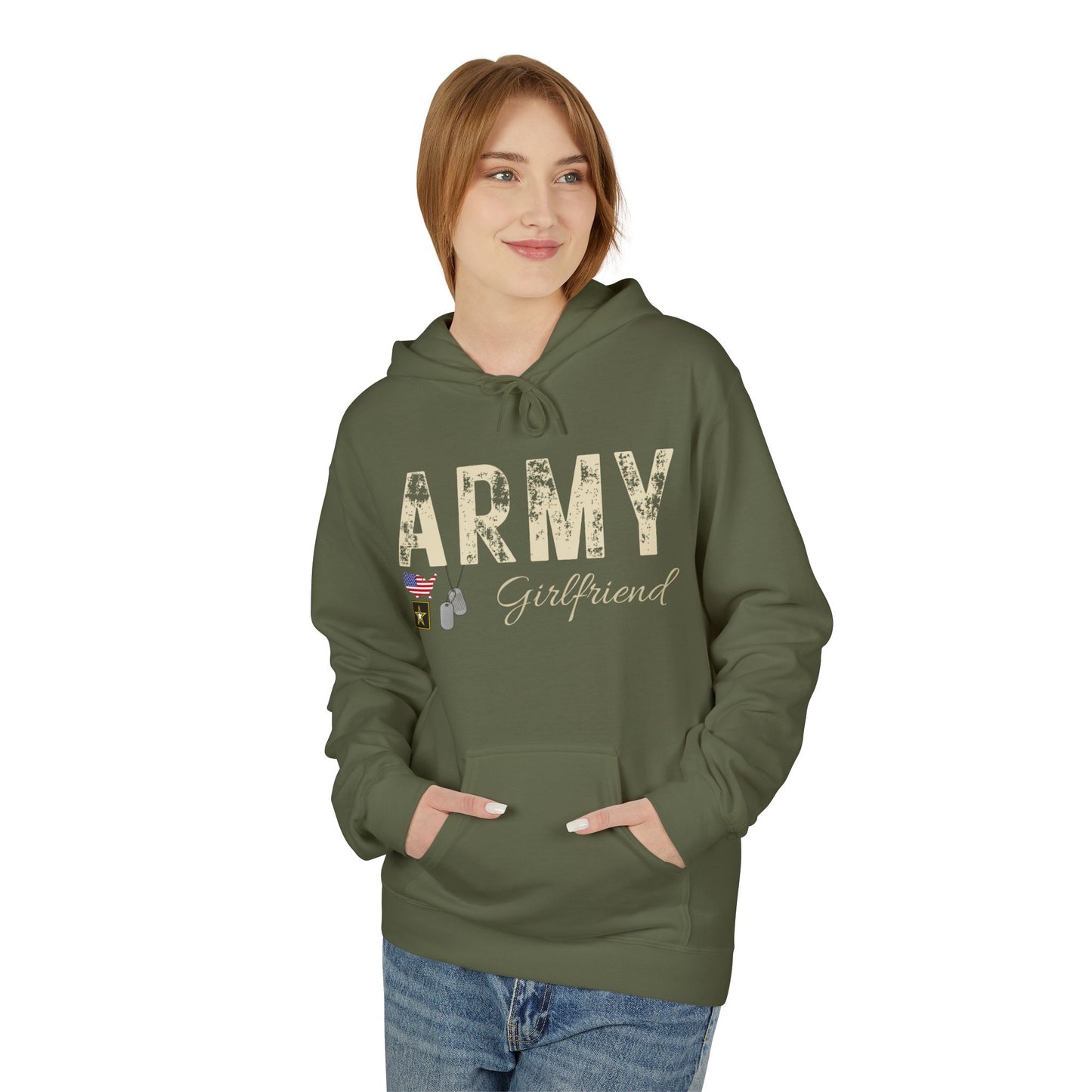 Personalized Army Family Support Tee, Sweatshirt & Hoodie Collection | Custom Military Apparel for Army Families