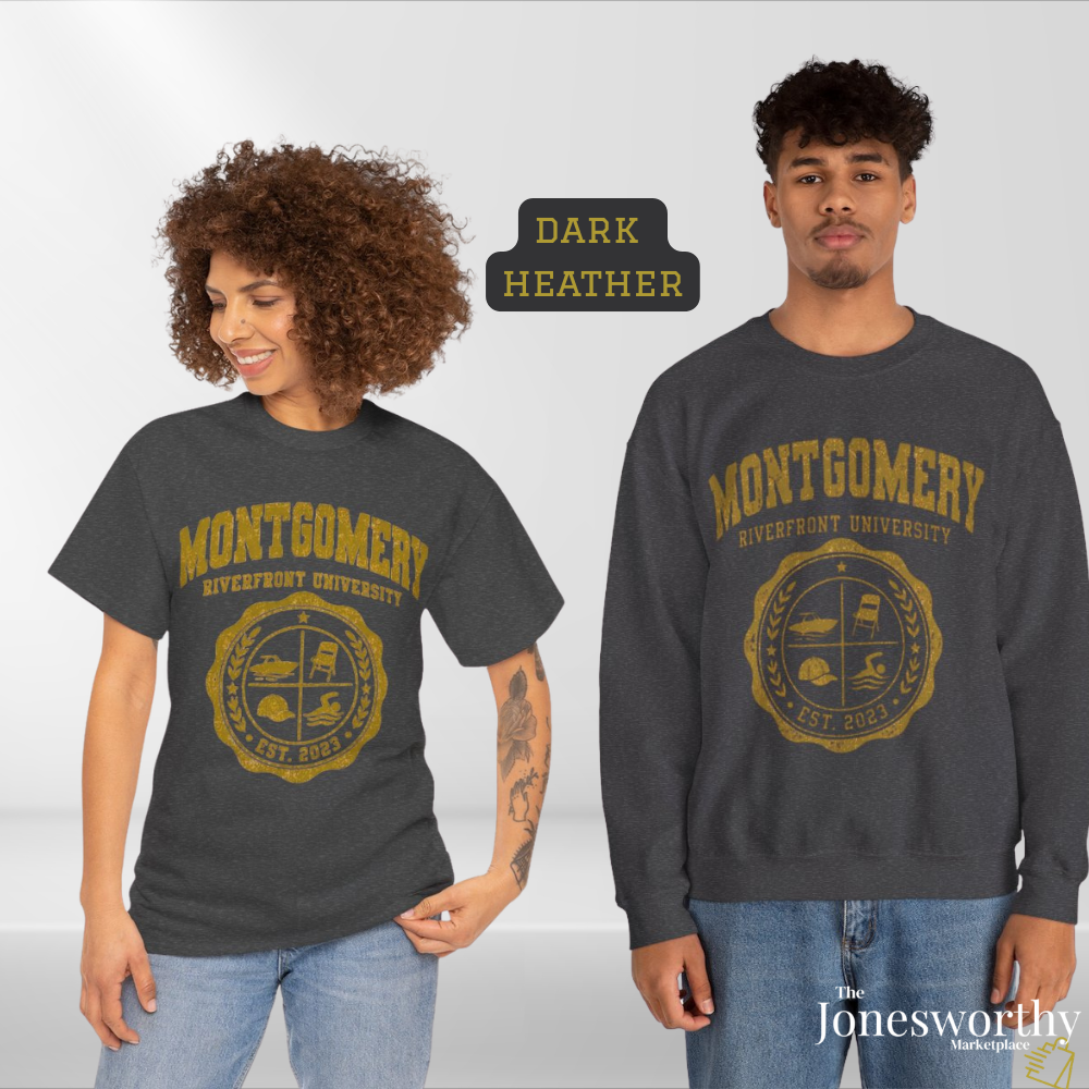 Montgomery Riverfront University Shirt or Sweatshirt, August 5 2023 Montgomery Brawl Tee, Black Culture Collegiate Crewneck