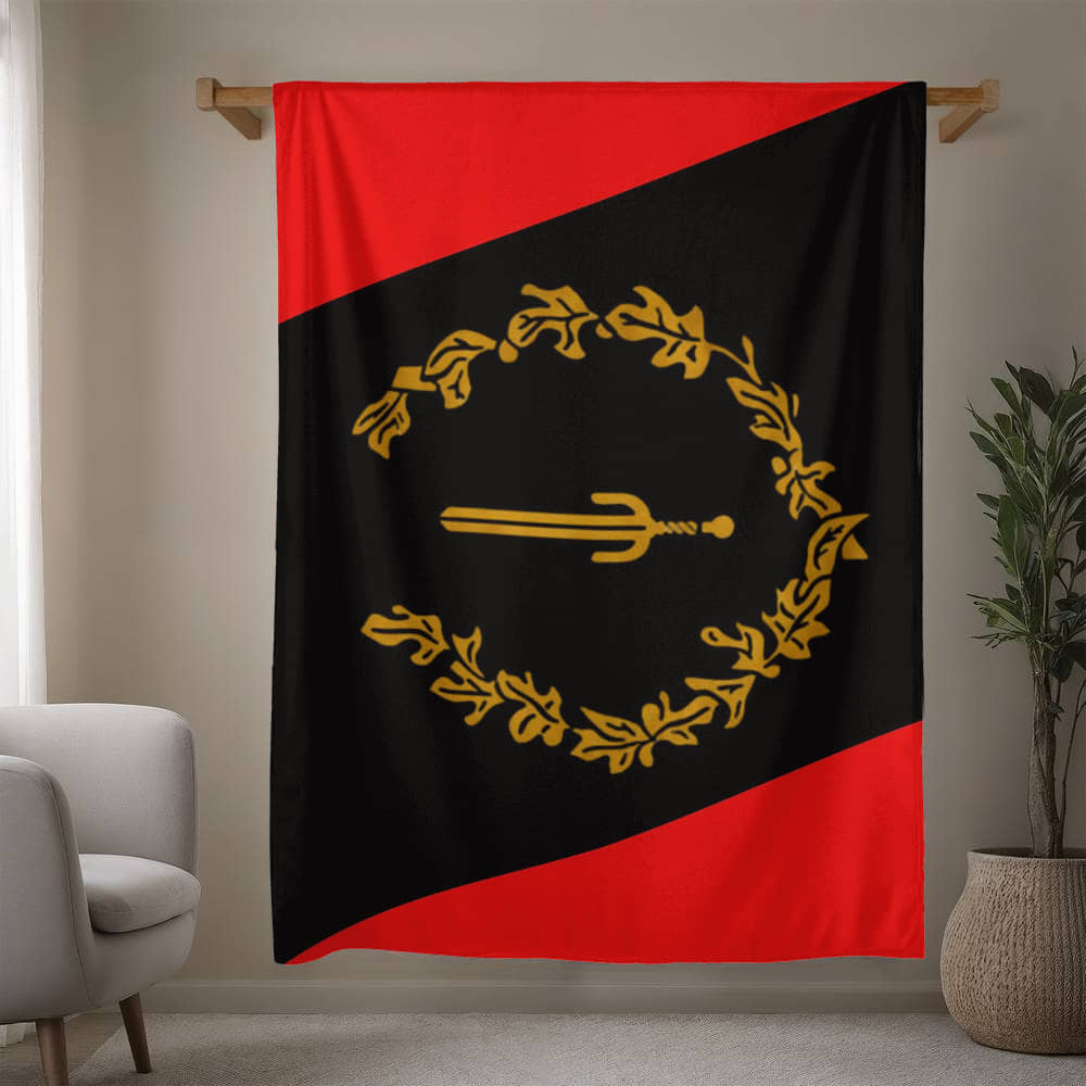 Black American Heritage Flag Mink Touch Fleece Blanket | Luxurious Mink Touch Throw | Cultural Pride Blanket | SOULAAN Collection