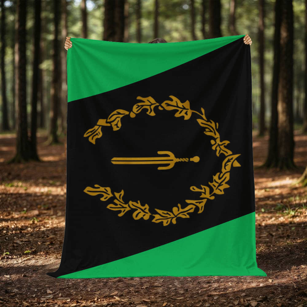 Black American Heritage Flag Mink Touch Fleece Blanket | Luxurious Mink Touch Throw | Cultural Pride Blanket | SOULAAN Collection