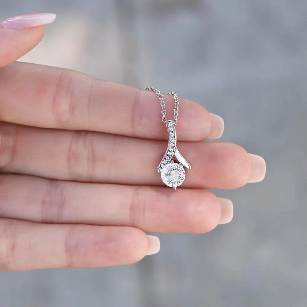 Christmas Necklace or Cuban Link Chain – Universal Holiday Jewelry for Him or Her | Yellow & White Gold Options | LED Gift Box Upgrade