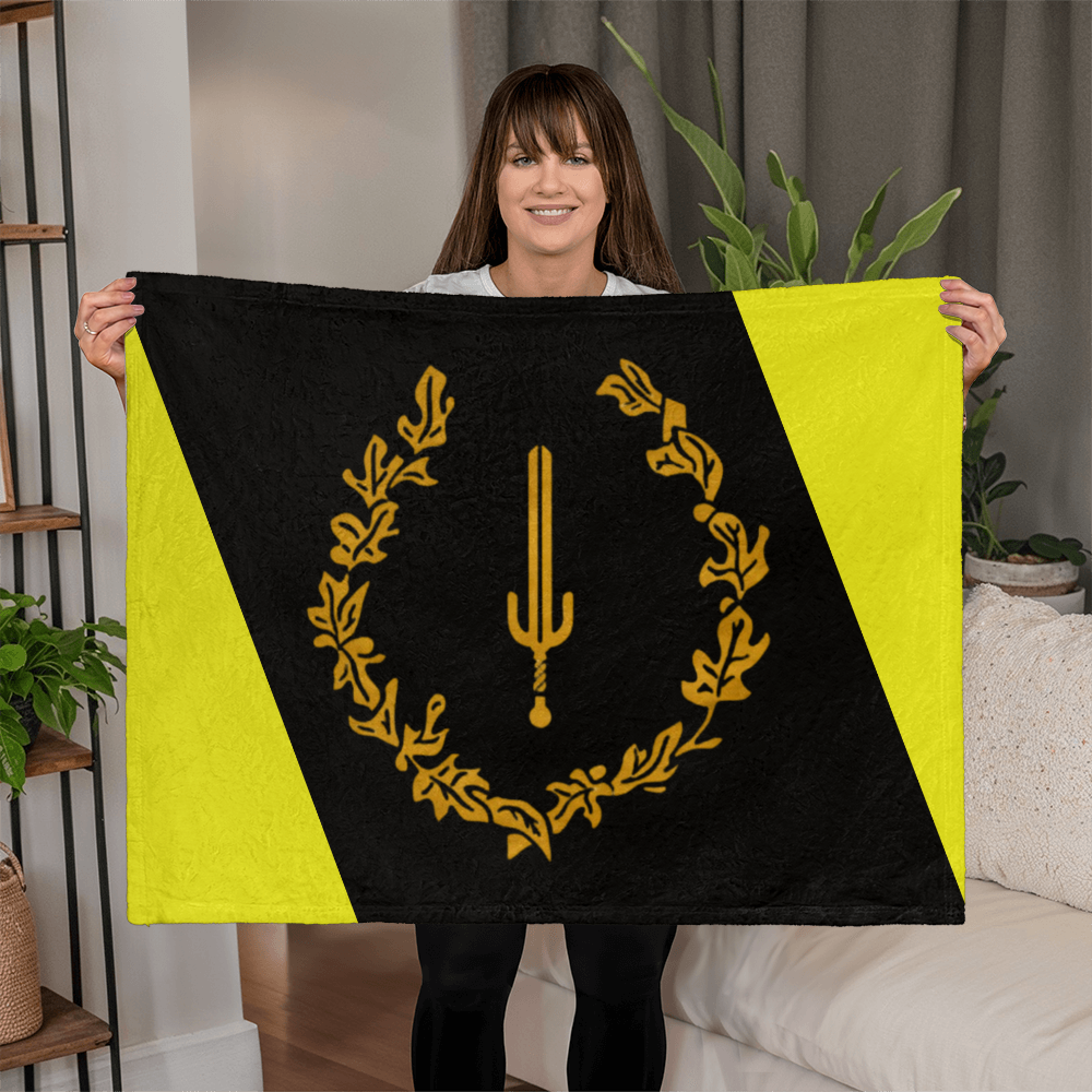 Black American Heritage Flag Mink Touch Fleece Blanket | Luxurious Mink Touch Throw | Cultural Pride Blanket | SOULAAN Collection