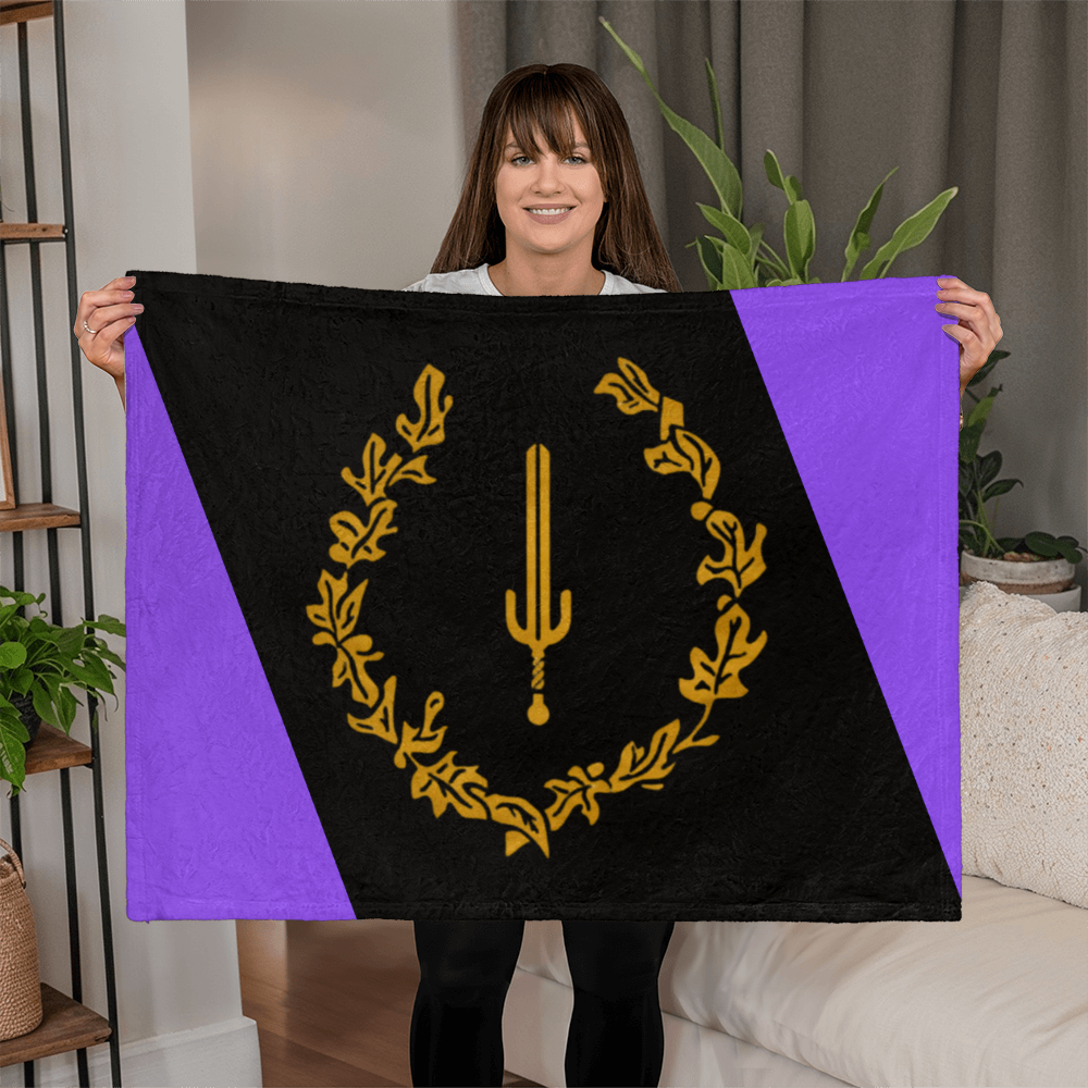 Black American Heritage Flag Mink Touch Fleece Blanket | Luxurious Mink Touch Throw | Cultural Pride Blanket | SOULAAN Collection