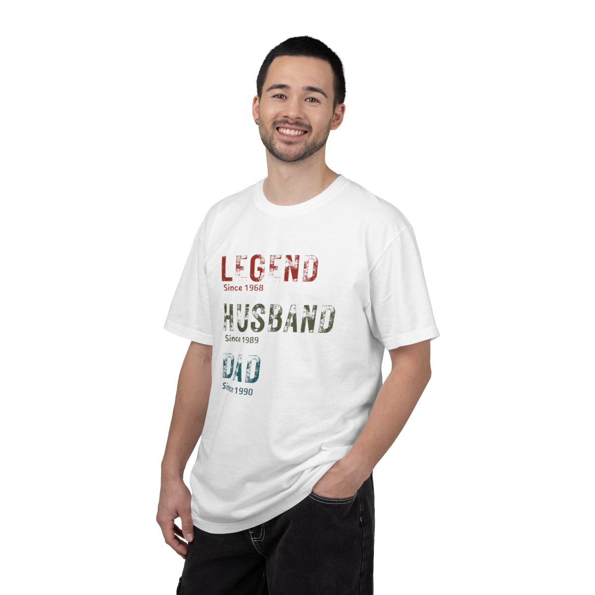 Personalized Legend Husband Dad Shirt | Custom Dad Since Year Tee | Father's Day Gift for Husband | Comfort Colors® 1717