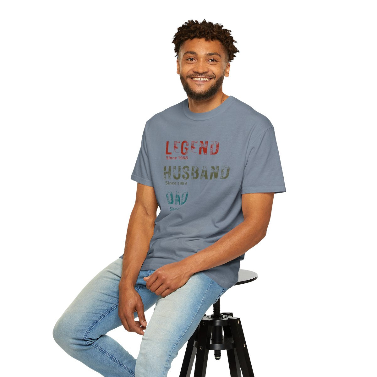 Personalized Legend Husband Dad Shirt | Custom Dad Since Year Tee | Father's Day Gift for Husband | Comfort Colors® 1717