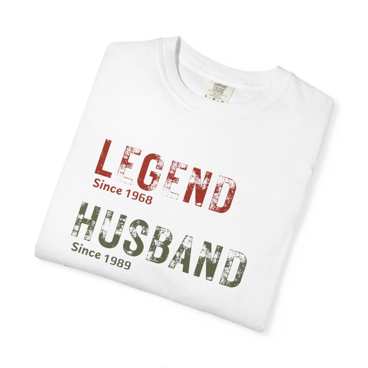 Personalized Legend Husband Dad Shirt | Custom Dad Since Year Tee | Father's Day Gift for Husband | Comfort Colors® 1717