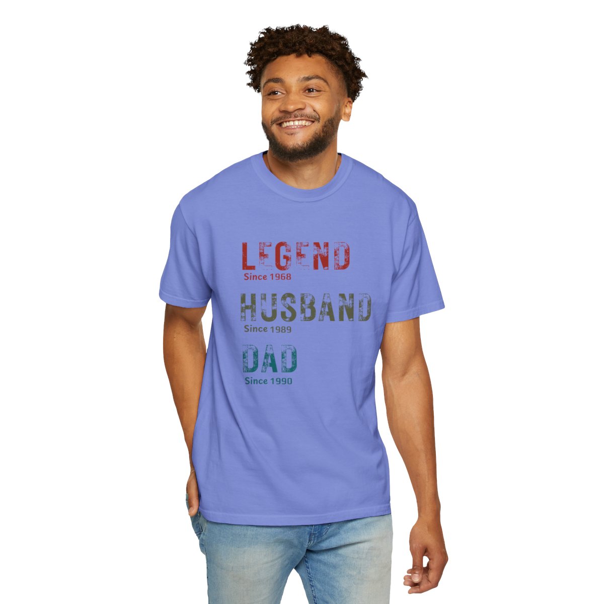 Personalized Legend Husband Dad Shirt | Custom Dad Since Year Tee | Father's Day Gift for Husband | Comfort Colors® 1717