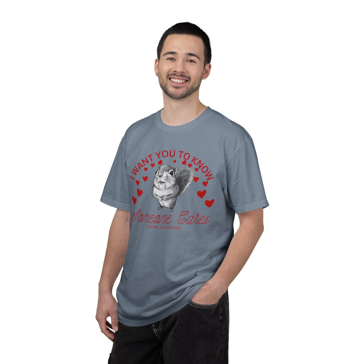 Funny Anti-Valentine’s Day Squirrel Shirt| Cute Animal Graphic Tee, Sarcastic Valentine Gift, Comfort Colors Unisex T Shirt