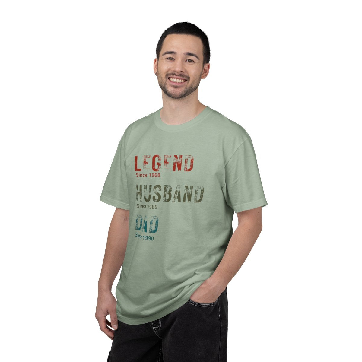 Personalized Legend Husband Dad Shirt | Custom Dad Since Year Tee | Father's Day Gift for Husband | Comfort Colors® 1717