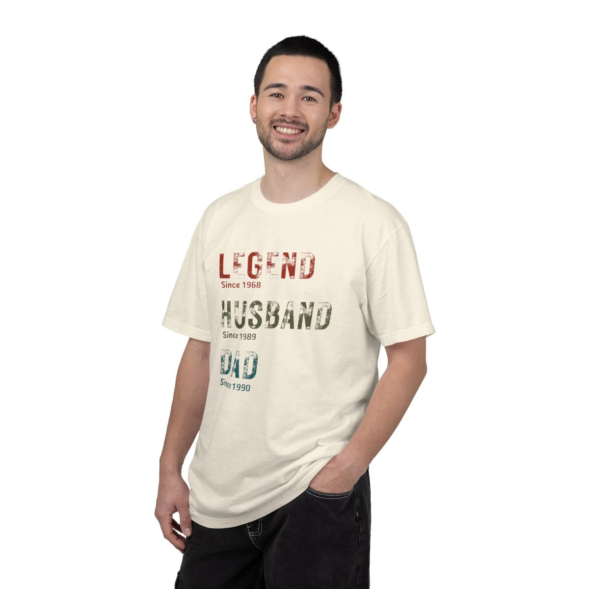 Personalized Legend Husband Dad Shirt | Custom Dad Since Year Tee | Father's Day Gift for Husband | Comfort Colors® 1717