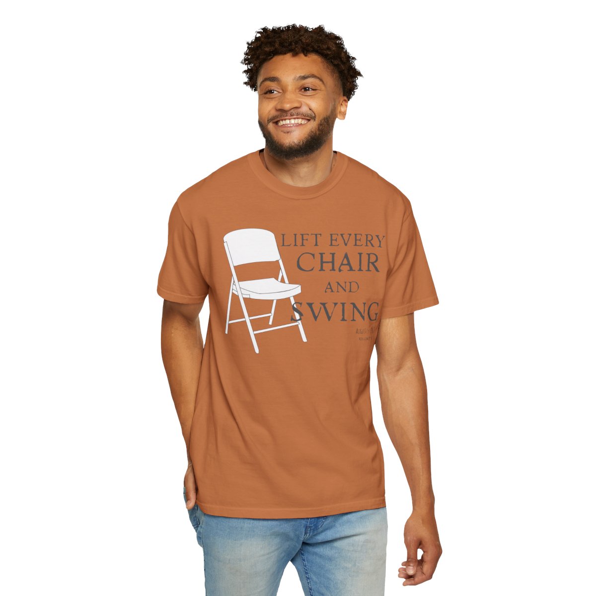 Lift Every Chair and Swing Shirt | Montgomery Riverfront Tribute Tee | Black Culture Humor Shirt | Comfort Colors® 1717
