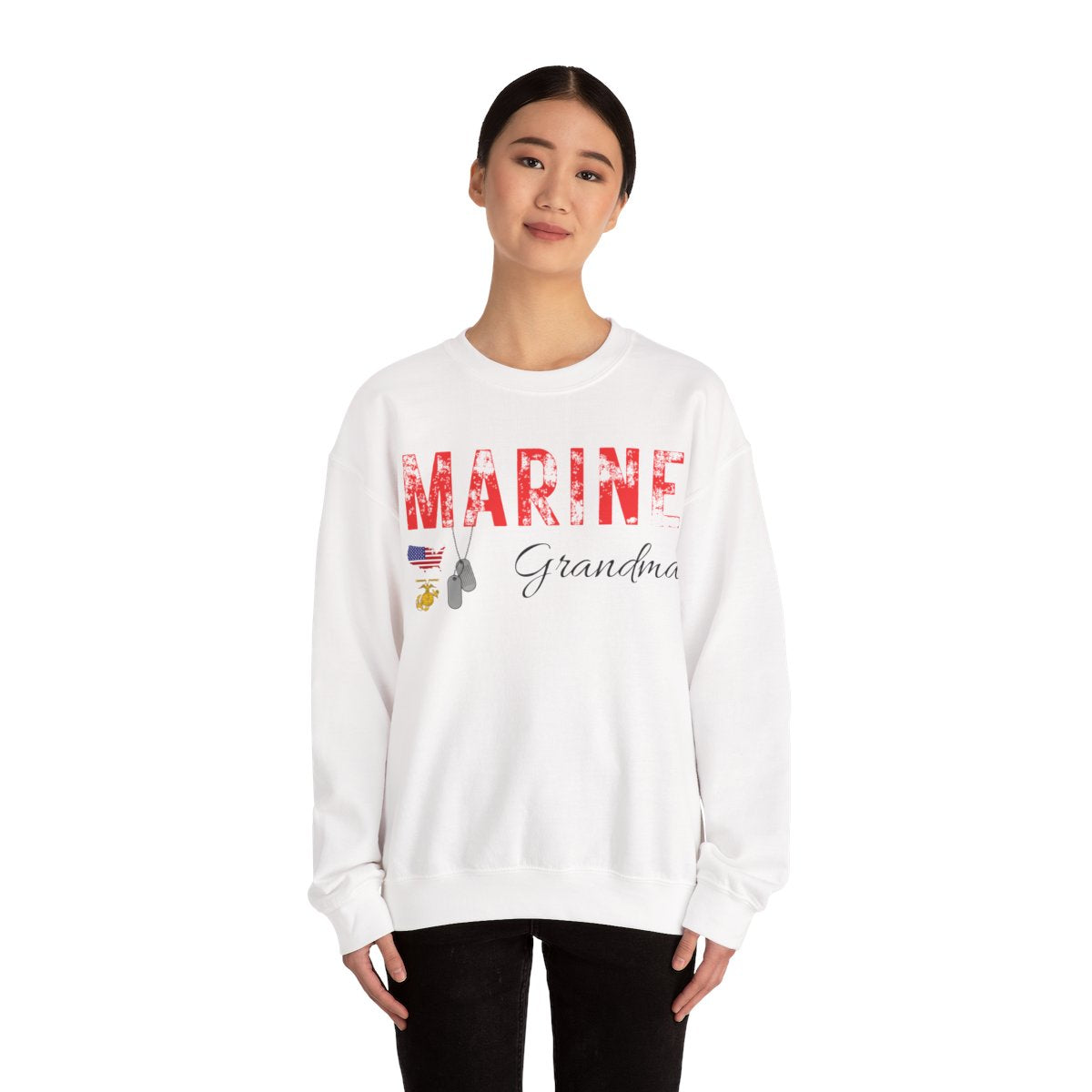 Personalized Marine Family Support Tee, Sweatshirt & Hoodie Collection | Custom Military Apparel for Marine Families