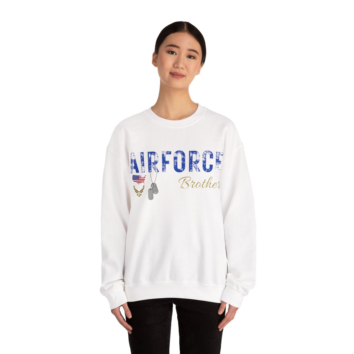 Personalized Air Force Family Support Tee, Sweatshirt & Hoodie Collection | Custom Military Apparel for Air Force Families