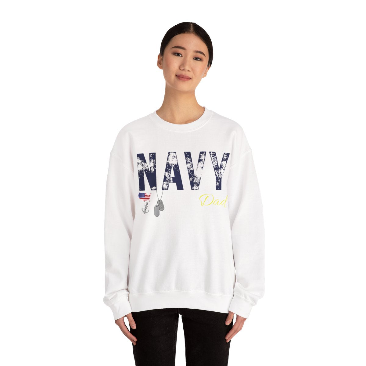 Personalized Navy Family Support Tee, Sweatshirt & Hoodie Collection | Custom Military Apparel for Navy Families