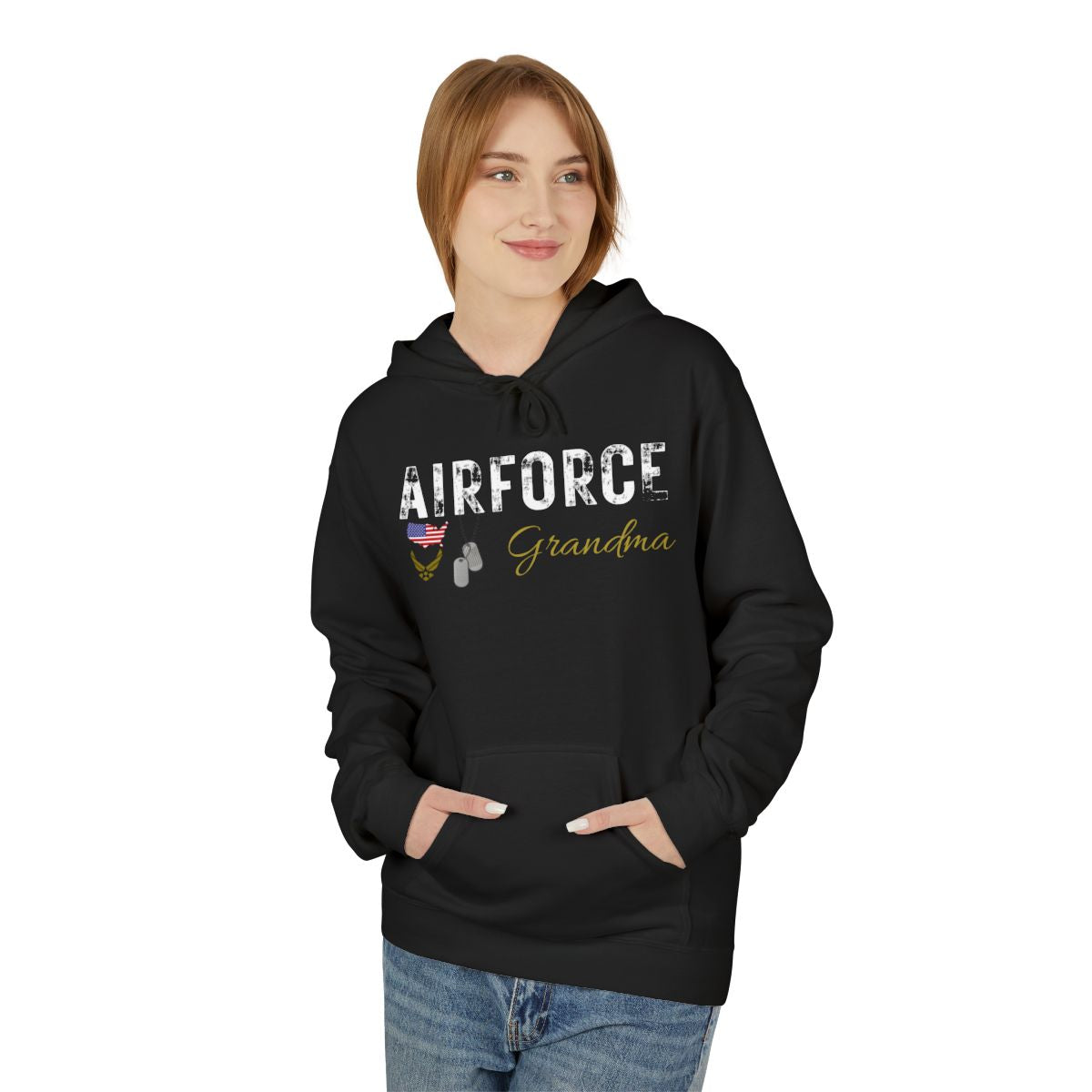 Personalized Air Force Family Support Tee, Sweatshirt & Hoodie Collection | Custom Military Apparel for Air Force Families
