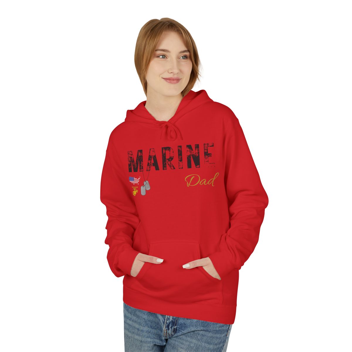 Personalized Marine Family Support Tee, Sweatshirt & Hoodie Collection | Custom Military Apparel for Marine Families